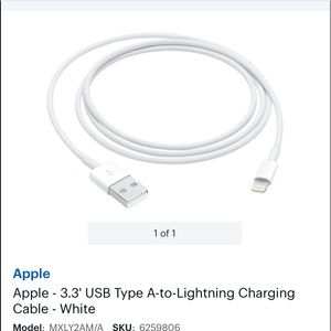Apple charger
